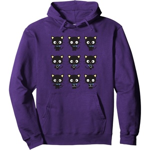 image:imageChococat Different Moods Hoodie Pullover HoodiePurple