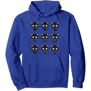 image:imageChococat Different Moods Hoodie Pullover HoodieRoyal Blue