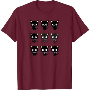 image:imageChococat Many Expressions Tee TShirtBurgundy