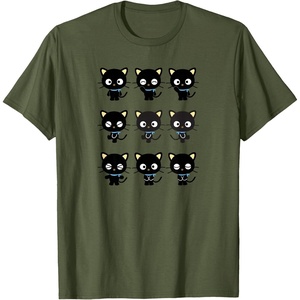 image:imageChococat Many Expressions Tee TShirtOlive Green