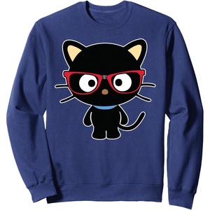 image:imageChococat Nerd Glasses SweatshirtNavy Blue