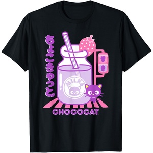 image:imageChococat Strawberry Milk TShirtBlack