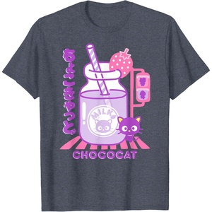 image:imageChococat Strawberry Milk TShirtHeather Blue