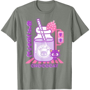image:imageChococat Strawberry Milk TShirtOlive Heather