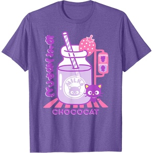 image:imageChococat Strawberry Milk TShirtPurple Heather