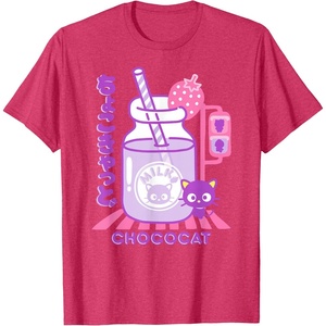 image:imageChococat Strawberry Milk TShirtRed Heather