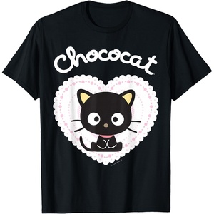 image:imageChococat Sweet Valentine Tee Shirt TShirtBlack
