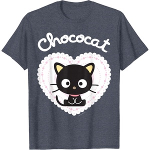 image:imageChococat Sweet Valentine Tee Shirt TShirtHeather Blue