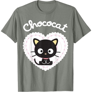 image:imageChococat Sweet Valentine Tee Shirt TShirtOlive Heather
