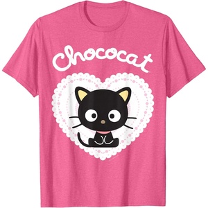 image:imageChococat Sweet Valentine Tee Shirt TShirtPink Heather