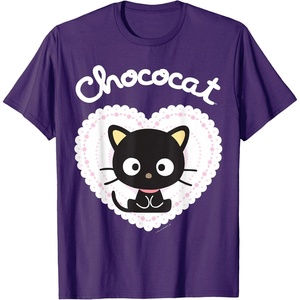 image:imageChococat Sweet Valentine Tee Shirt TShirtPurple