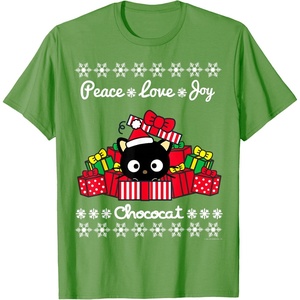 image:imageChococat Ugly Sweater Christmas Shirt TShirtGrass Green