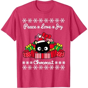 image:imageChococat Ugly Sweater Christmas Shirt TShirtRed Heather