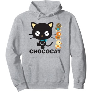 image:imageChococat and Duckies Logo Hoodie Pullover HoodieHeather Grey