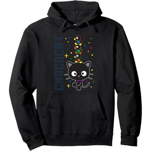 image:imageChococat and Friends Logo Hoodie Pullover HoodieBlack