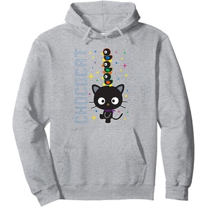 image:imageChococat and Friends Logo Hoodie Pullover HoodieHeather Grey