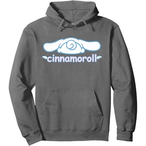 image:imageCinnamoroll Backside Logo Hoodie Pullover HoodieAsphalt Grey