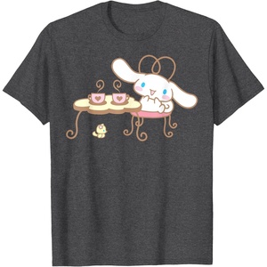 image:imageCinnamoroll Cafe TShirtDark Heather Grey