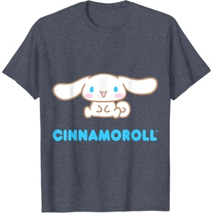 image:imageCinnamoroll Character Front and Back TShirt SmallHeather Blue