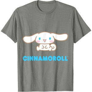 image:imageCinnamoroll Character Front and Back TShirt SmallOlive Heather