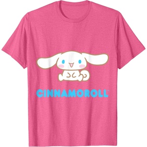 image:imageCinnamoroll Character Front and Back TShirt SmallPink Heather