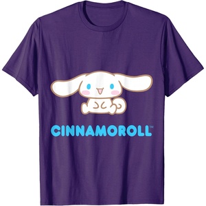 image:imageCinnamoroll Character Front and Back TShirt SmallPurple