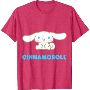 image:imageCinnamoroll Character Front and Back TShirt SmallRed Heather