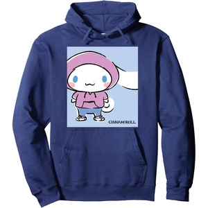 image:imageCinnamoroll Collection Streetwear Hoodie Print Pullover HoodieNavy Blue
