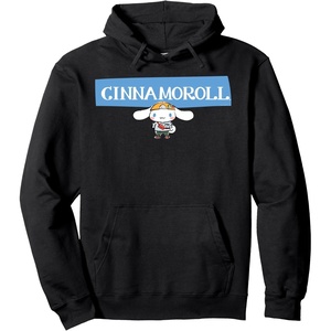 image:imageCinnamoroll Collection Streetwear Logo Pullover HoodieBlack