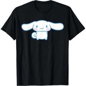 image:imageCinnamoroll Front and Back Tee Shirt TShirtBlack