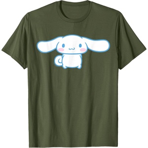image:imageCinnamoroll Front and Back Tee Shirt TShirtOlive Green