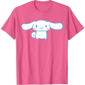 image:imageCinnamoroll Front and Back Tee Shirt TShirtPink Heather