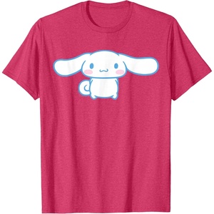 image:imageCinnamoroll Front and Back Tee Shirt TShirtRed Heather
