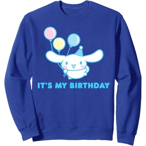 image:imageCinnamoroll Its my Birthday SweatshirtRoyal Blue