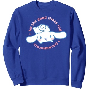 image:imageCinnamoroll Let the Good Times Roll Sweatshirt SmallRoyal Blue