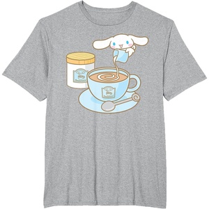 image:imageCinnamoroll Milk Latte TShirtHeather Grey