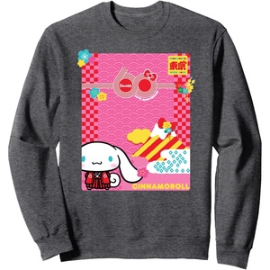 image:imageCinnamoroll Sanrio 60th SweatshirtDark Heather Grey