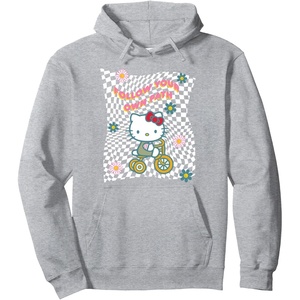image:imageFollow Your Own Path featuring Hello Kitty Pullover HoodieHeather Grey