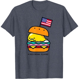 image:imageGudetama American Classic Burger Tee Shirt TShirtHeather Blue