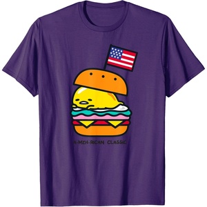 image:imageGudetama American Classic Burger Tee Shirt TShirtPurple
