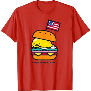 image:imageGudetama American Classic Burger Tee Shirt TShirtRed