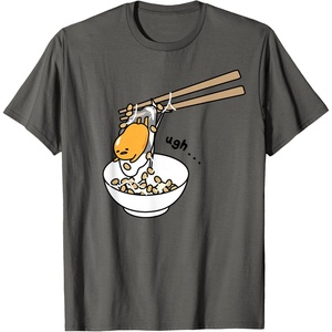 image:imageGudetama Chopsticks Tee Shirt TShirtAsphalt Grey