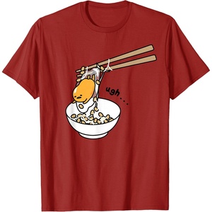 image:imageGudetama Chopsticks Tee Shirt TShirtCranberry Red