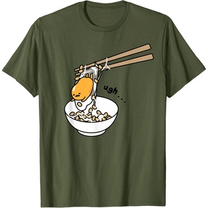 image:imageGudetama Chopsticks Tee Shirt TShirtOlive Green