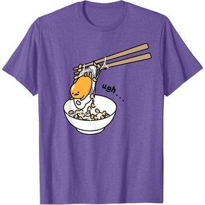 image:imageGudetama Chopsticks Tee Shirt TShirtPurple Heather
