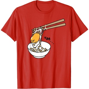image:imageGudetama Chopsticks Tee Shirt TShirtRed