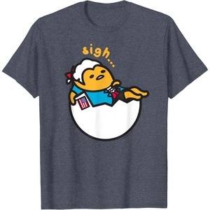 image:imageGudetama Colonial Days American Tee Shirt TShirtHeather Blue