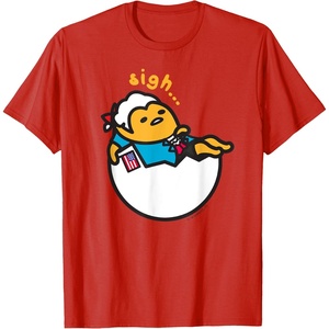 image:imageGudetama Colonial Days American Tee Shirt TShirtRed