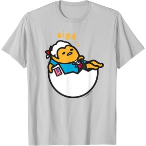 image:imageGudetama Colonial Days American Tee Shirt TShirtSilver Grey