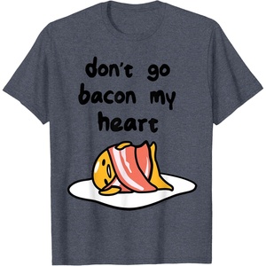 image:imageGudetama Dont Go Bacon My Heart Tee Shirt TShirtHeather Blue